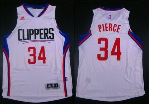 Maillot De Basket Los Angeles Clippers Paul Pierce 34 New Pattern Blanc